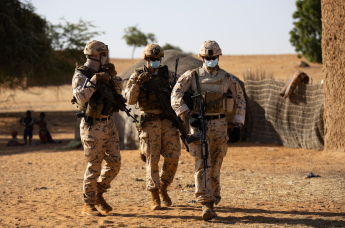 Эстонские военнослужащие в Мали