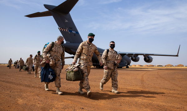 Эстонские военнослужащие в Мали