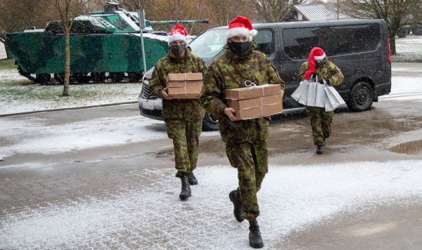 Эстонские военнослужащие