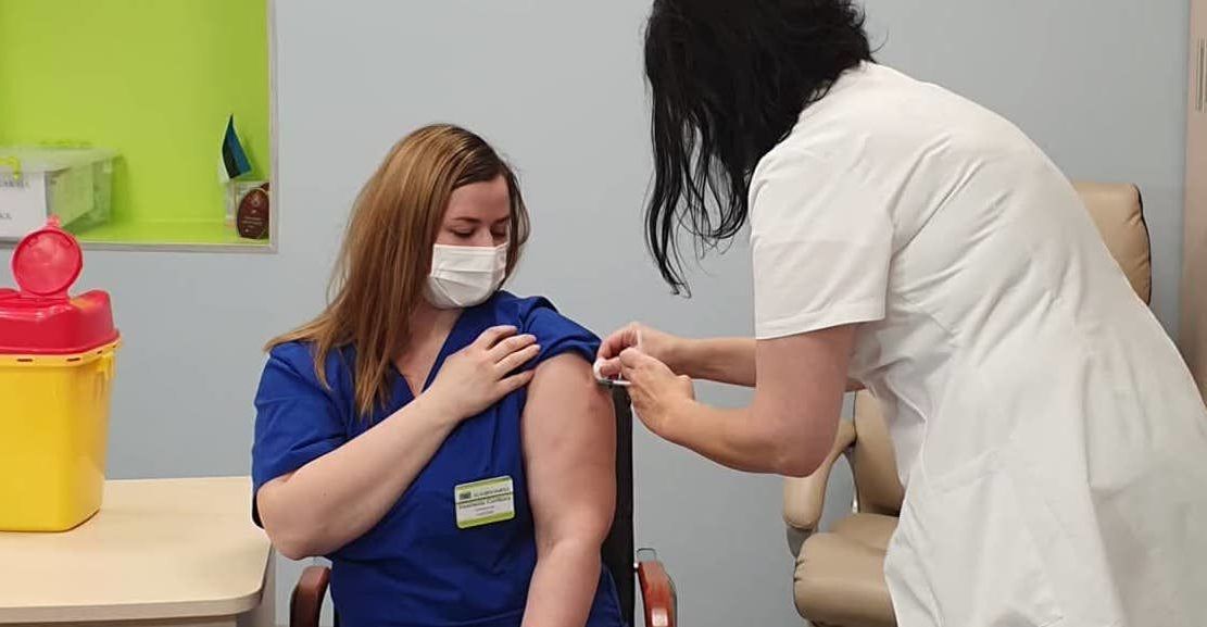 Вакцинация медицинских работников в  Эстонии