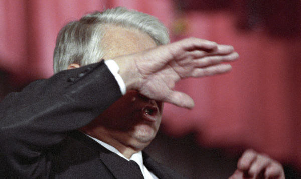 Председатель Верховного Совета РСФСР Борис Николаевич Ельцин, 1990 год