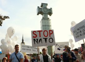 Марш мира в Таллине (10.09.2016)