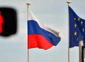 Россия и ЕС, флаги