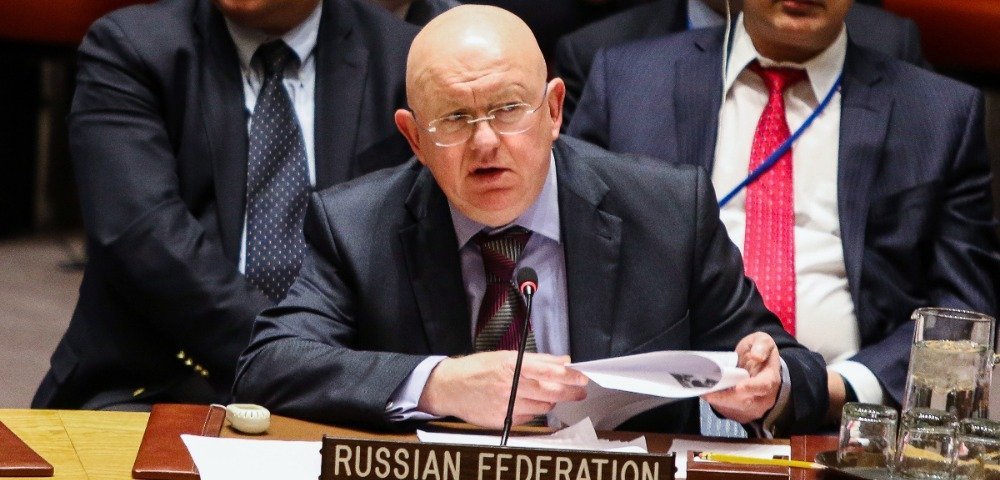 Постоянный представитель Российской Федерации при Организации Объединённых Наций Василий Небензя