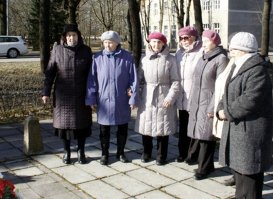 Бывшие узники фашизма почтили память погибших в концлагерях