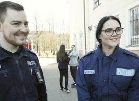 Полицейские в Эстонии: Лиза Шибаева и Марк Леппик