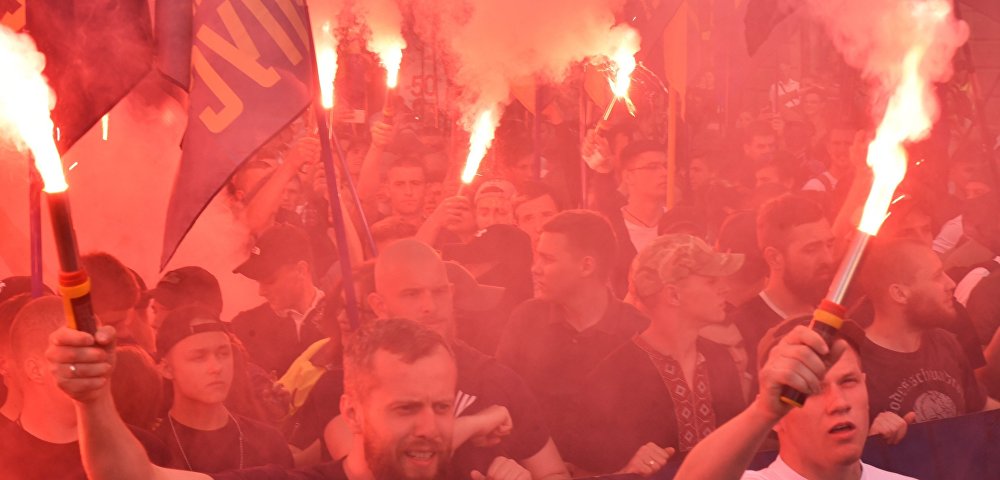Марш националистов в Одессе