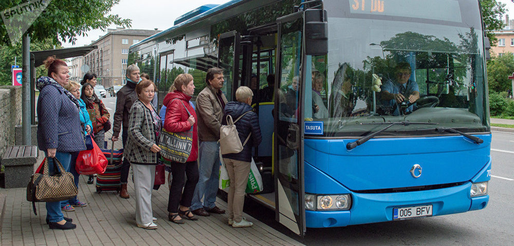 Эстонский автобус