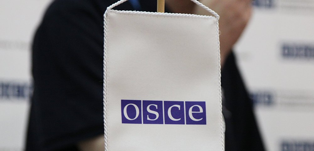 Логотип Организации по безопасности и сотрудничеству в Европе (ОБСЕ)