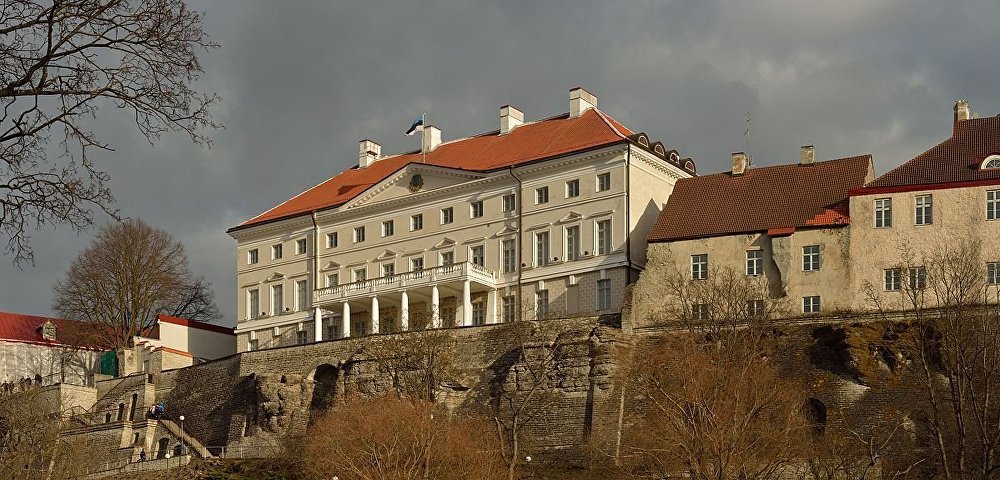 Дом правительства Эстонии. Архивное фото