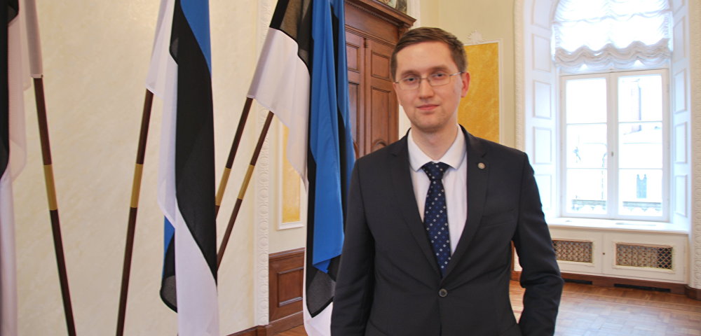 Заместитель председателя Консервативной народной партии Эстонии (EKRE) Яак Мадисон 