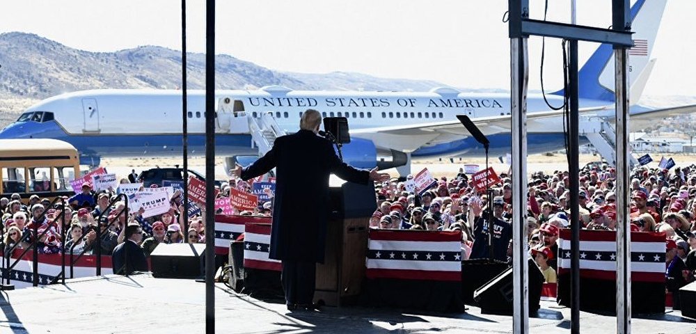 Выступление Донольда Трампа в штате Невада США, 20 октября 2018 года