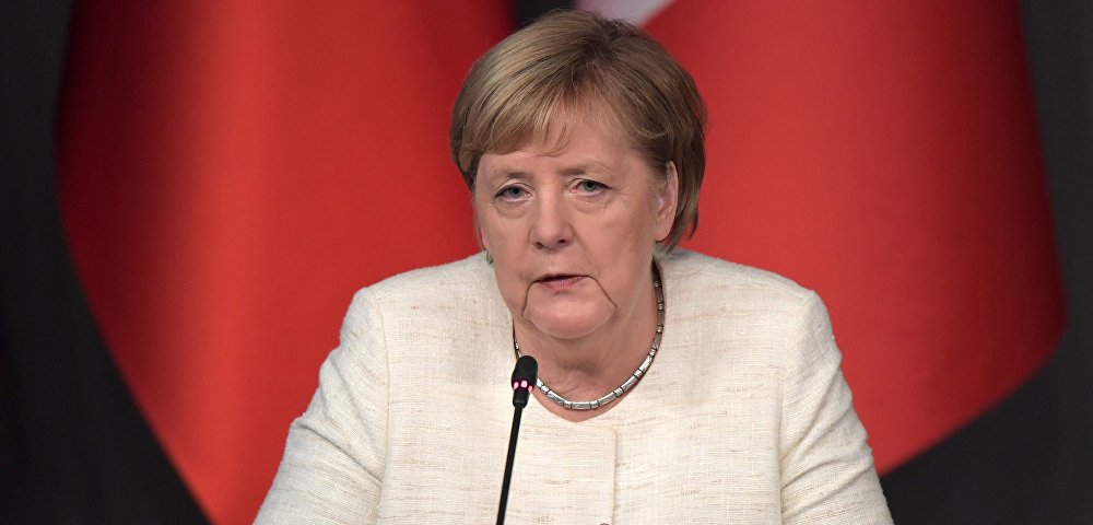 Федеральный канцлер ФРГ Ангела Меркель