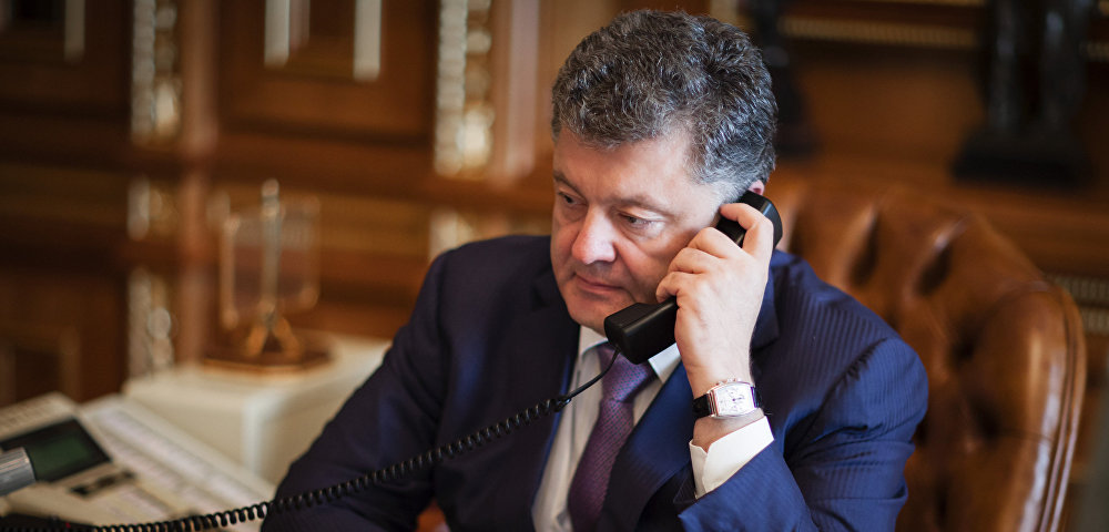 Президент Украины Петр Порошенко 