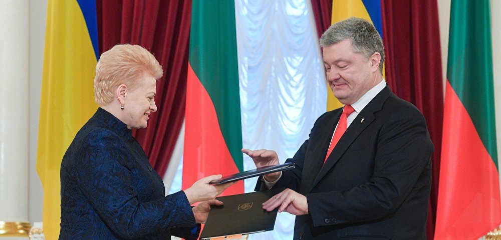 Встреча Президента Украины с Президентом Литовской Республики Далей Грибаускайте, 7 декабря 2018 