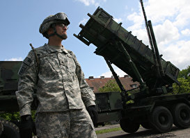 Батарея американских ракет ПВО "Пэтриот"