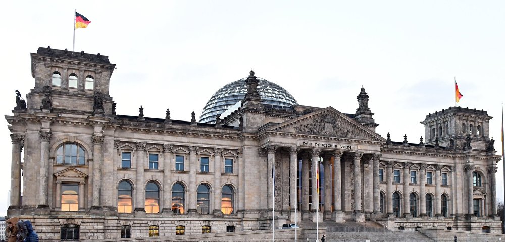 Германский бундестаг (парламент).