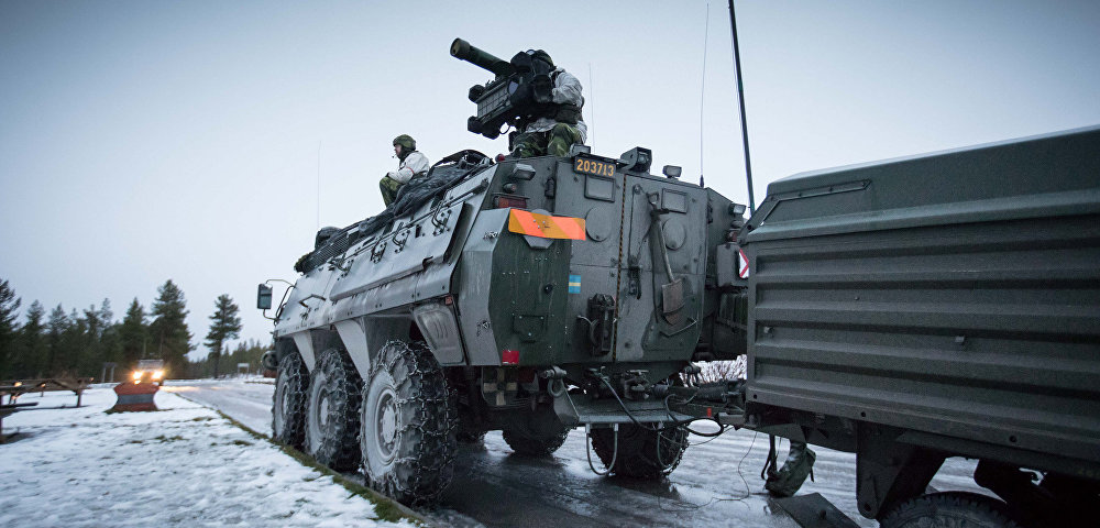 Вооруженные силы Швеции во время Trident Juncture 2018