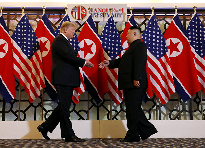 Встреча президента США Дональда Трампа и лидера КНДР Ким Чен Ына, 27 февраля 2019