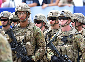 Военнослужащие подразделения cухопутных войск США
