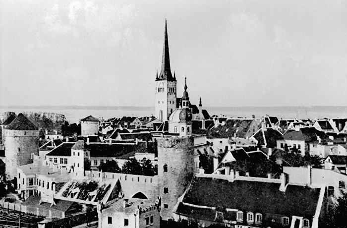Центральная часть города Ревеля (Таллин), 1899 год
