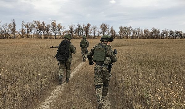 Военнослужащие полка спецназначения армии ДНР. Архивное фото