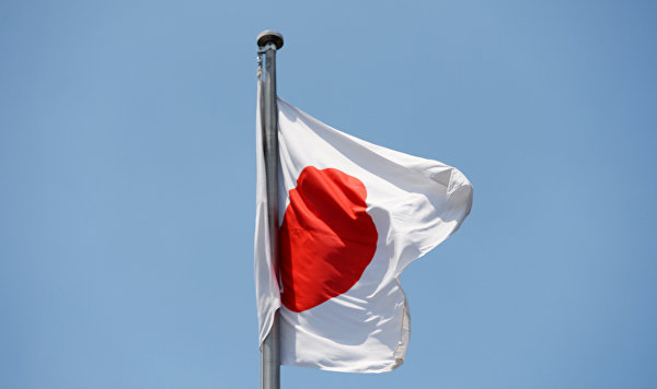Государственный флаг Японии.