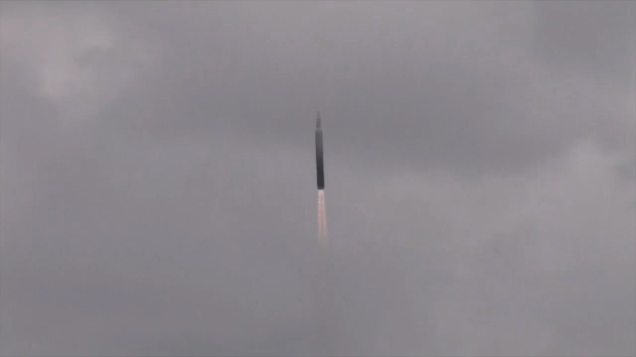 Запуск новейшей ракеты «Авангард»
