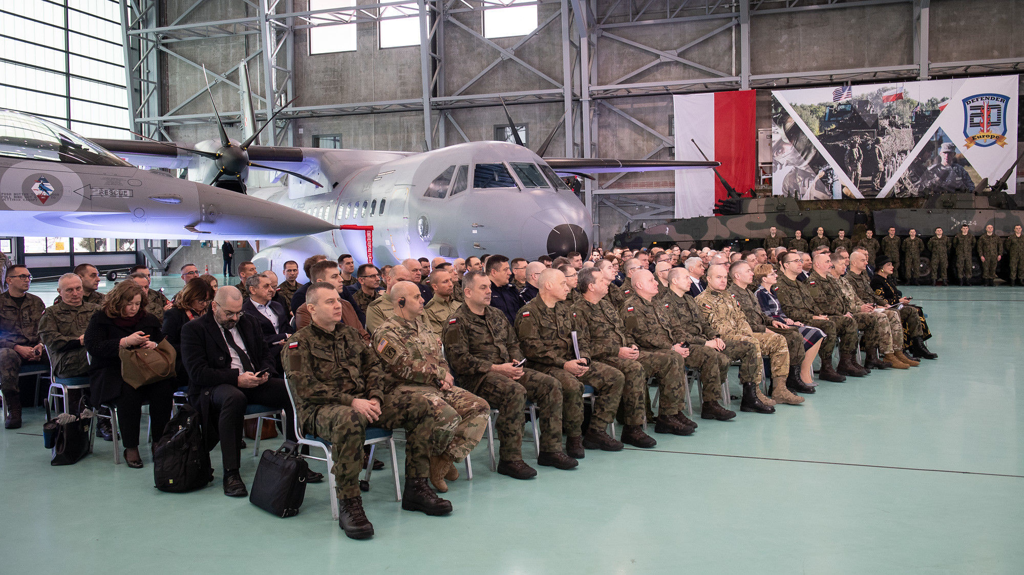 Брифинг перед военными учениями НАТО Defender 2020