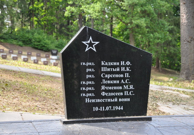 Надгробие на Антакальнисском кладбище в Вильнюсе